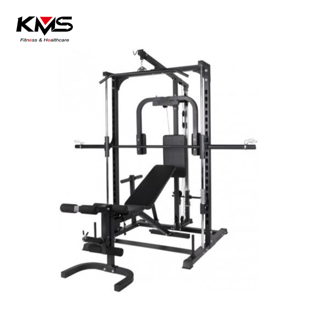 KQ-03306--Multi Home gym with Smith, Adjustable Bench