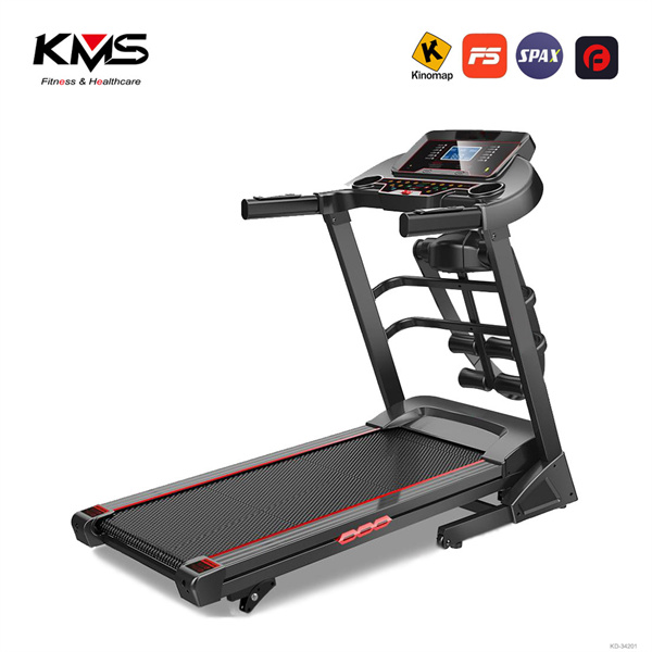 Home use treadmill with massager