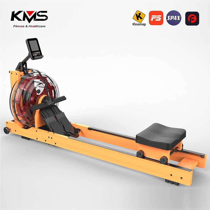 Classic Wooden Rowing Machine, Elegant, High-quality And Just The Essentials