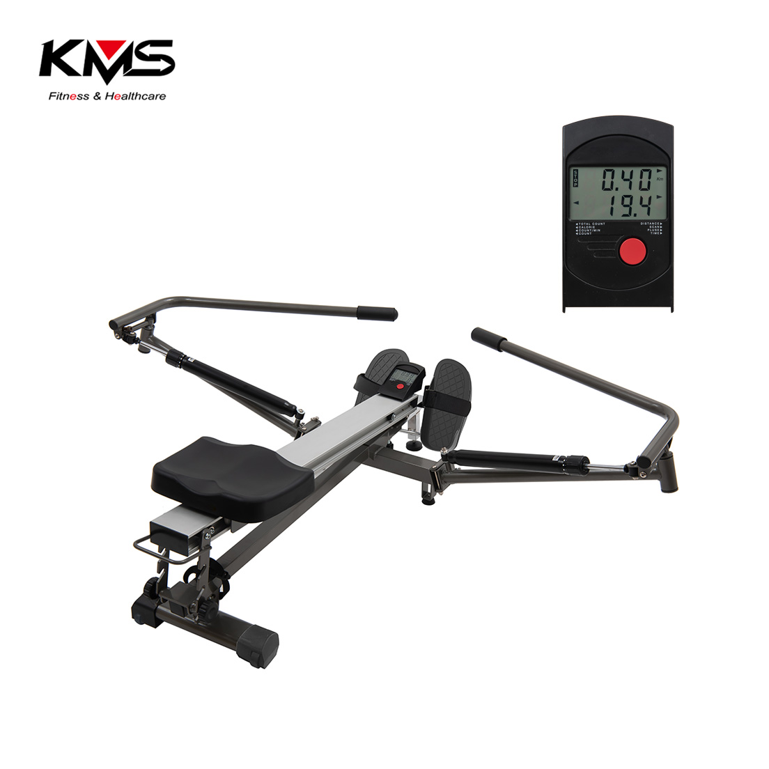 Rowing Machine for Home Use, Hyper-Quiet  Hydraulic Rower