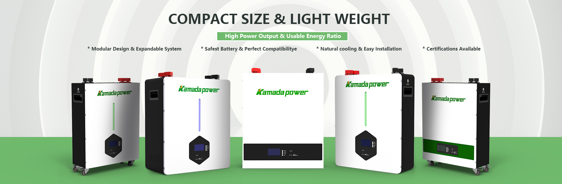 Solar Energy Battery, Lithium Battery For Home - Kamada