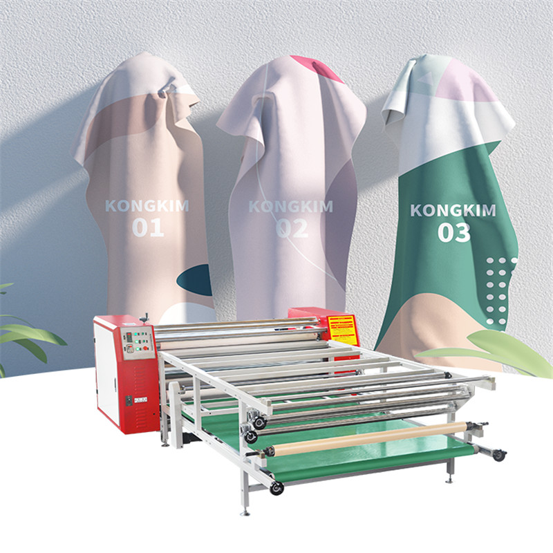 Large format heat press machine roll to roll heater for sublimation fabric transfer