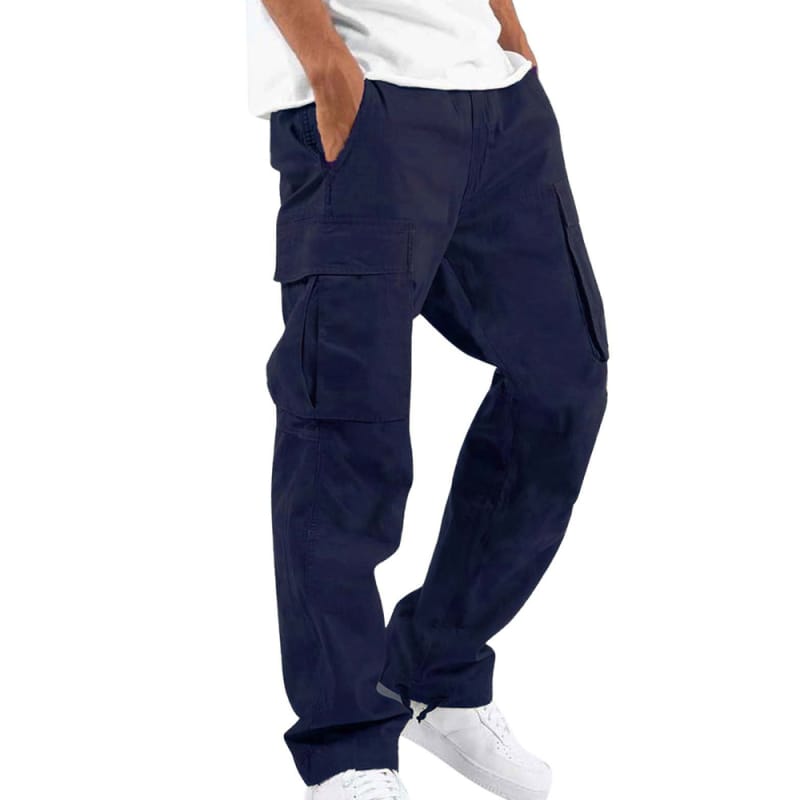 Cargo Pants for Men Relaxed Fit Causal Work Streetwear Baggy Pants with Pockets