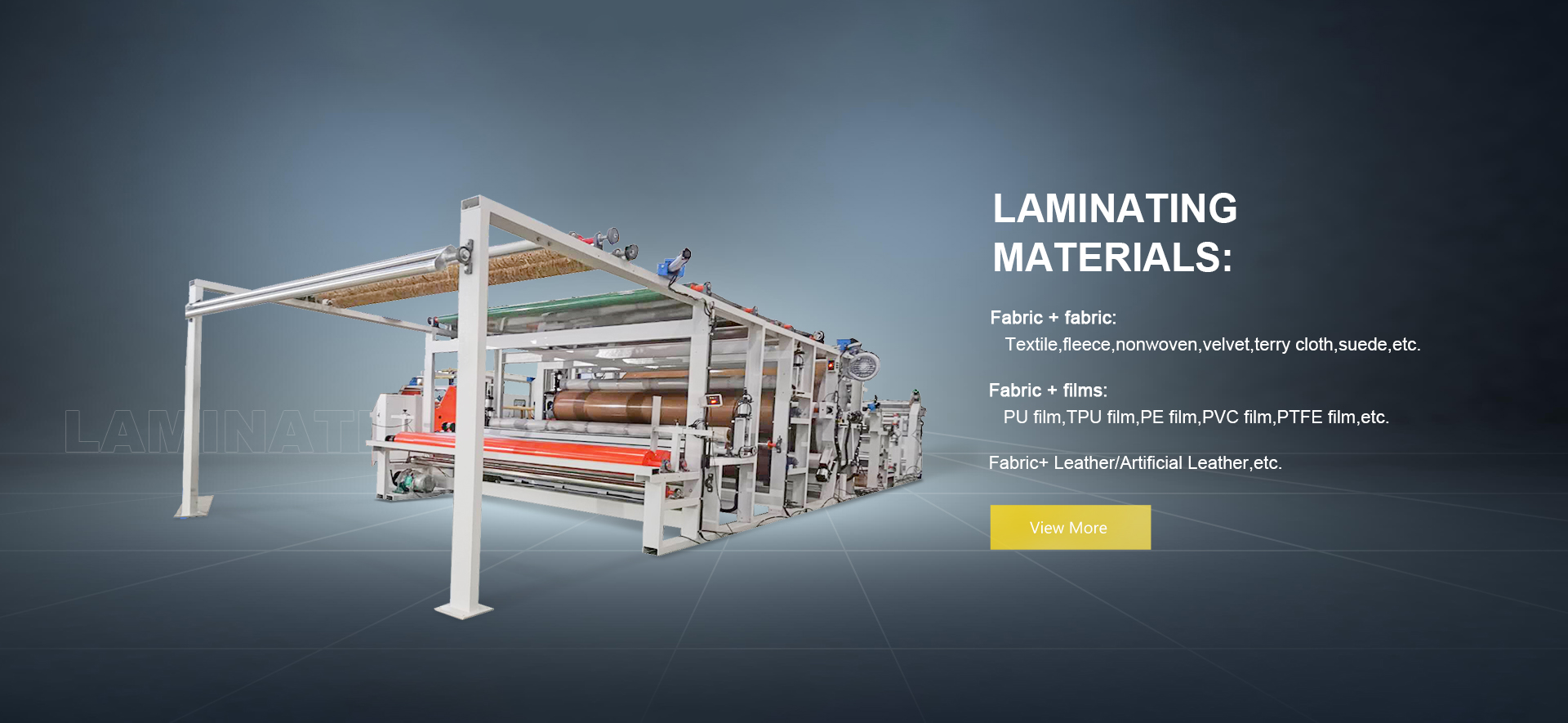 Flame Lamination Machine, Laminating Machine, Foam Laminating Services - XINLILONG LIGHT