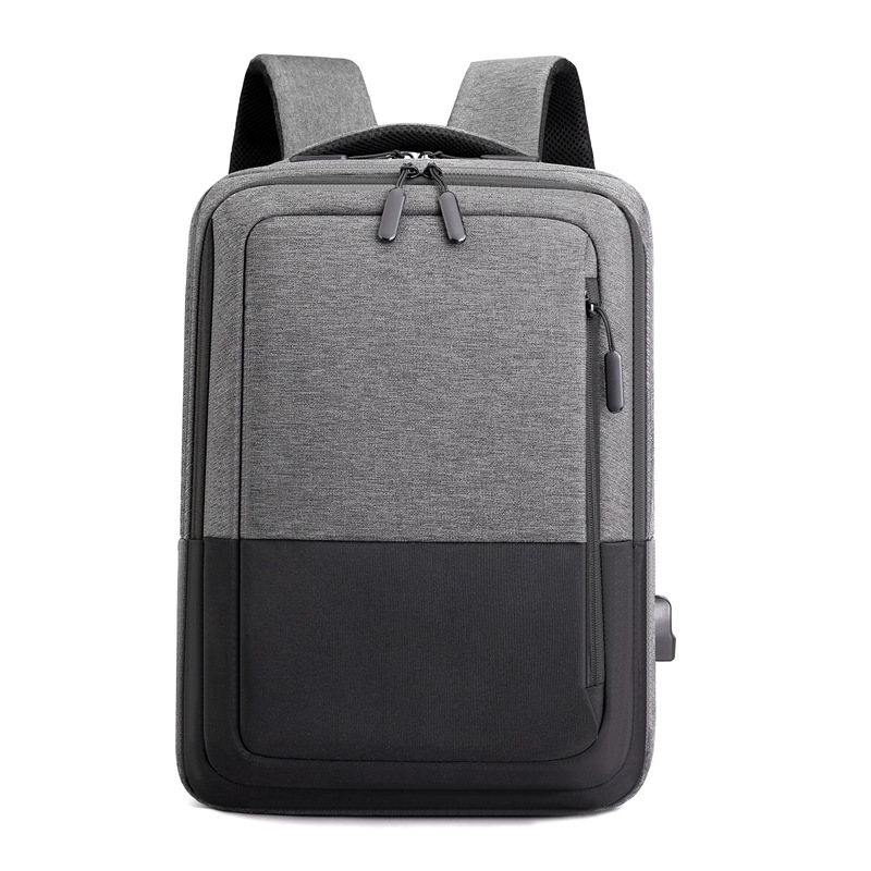 New Bag Laptop USB Charging Men College School Waterproof Backpack Backpacks For Bags With Charger Business Notebooks