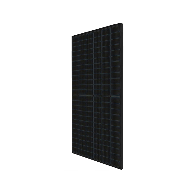 LEFENG Weatherproof High-efficiency Wholesale Grade A 144 Half-Cell Monocrystalline Silicon Photovoltaic Module TUV Certificated 535~555W 182mm BLACK Solar Panel PV Module 