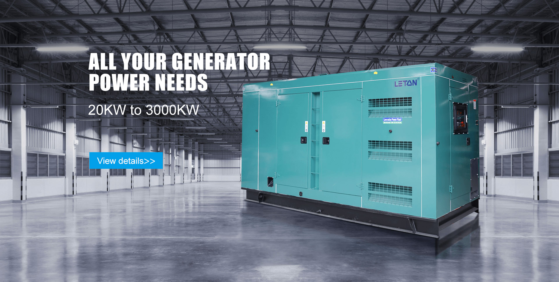 Automatic Diesel Generator, Silent Diesel Generator Set - Leton