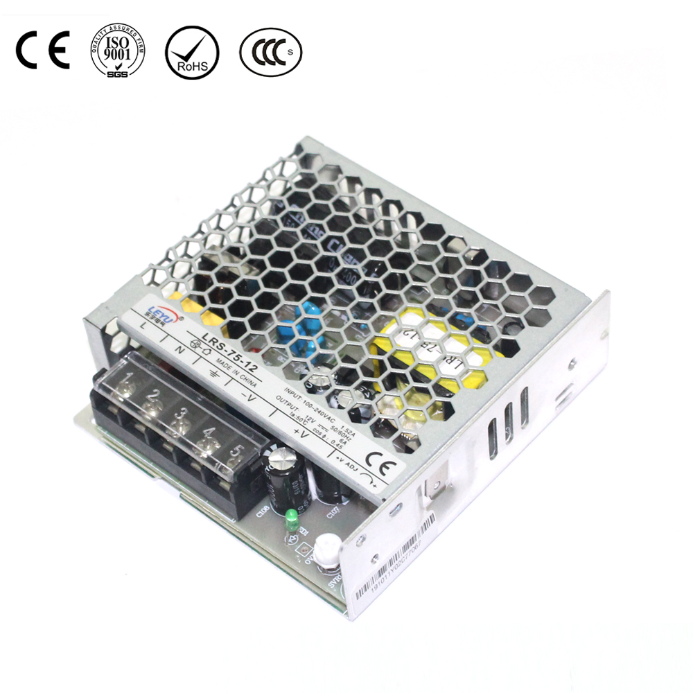 75W Single Output Switching Power Supply LRS-75 series