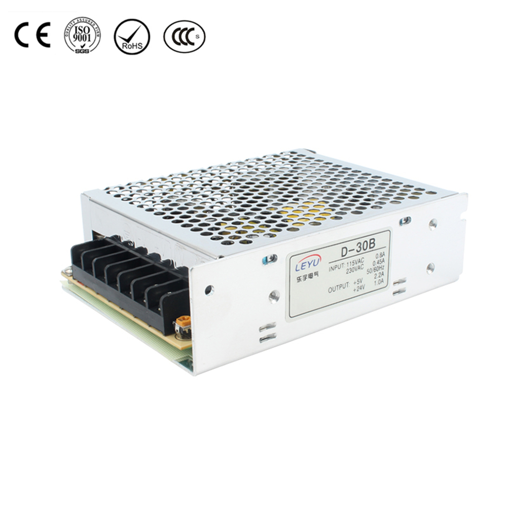 30W Dual Output Switching Power Supply D-30 series