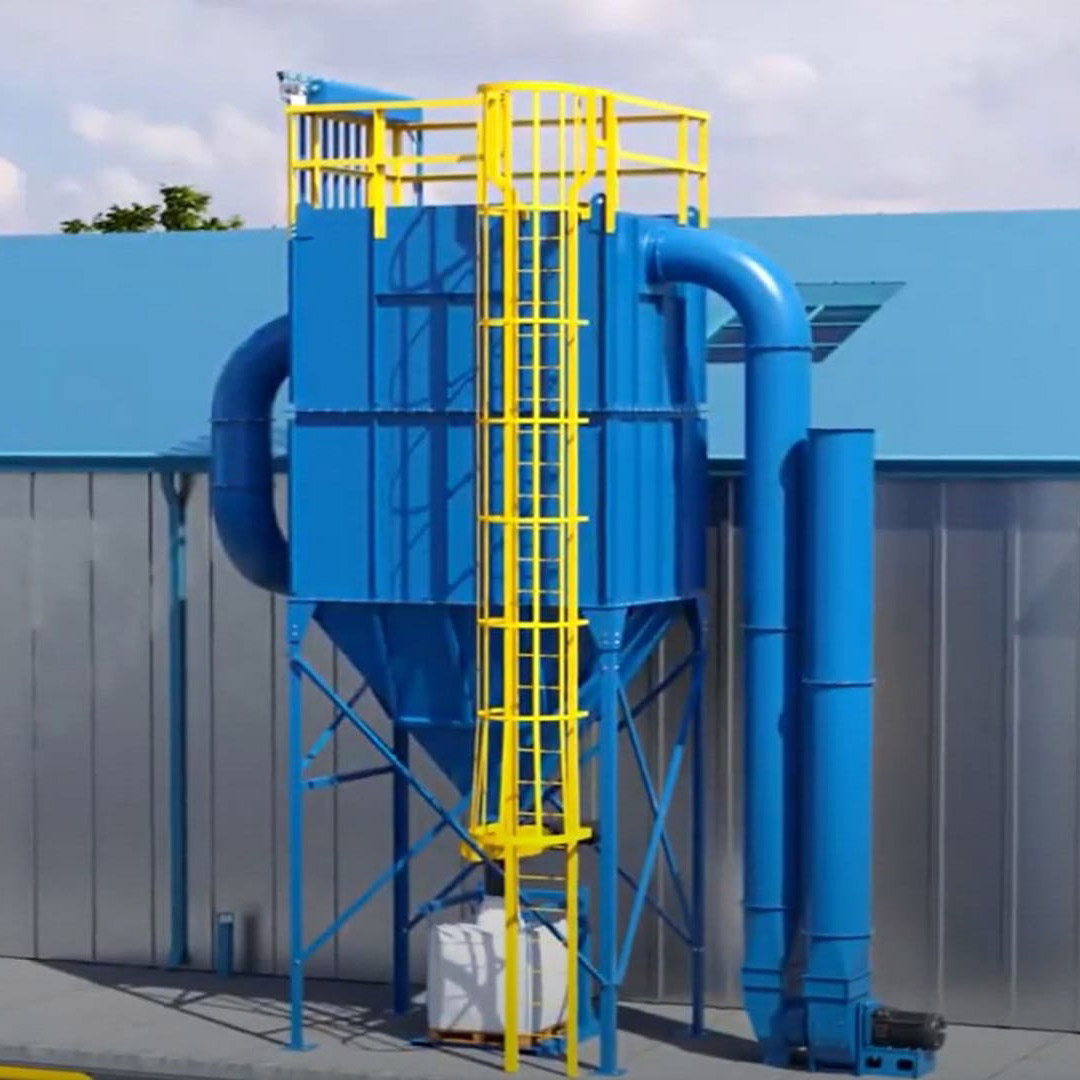 Bag type dust collector