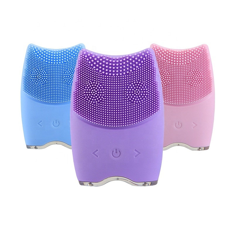  Ultrasonic Waterproof Electric Cleansing Face Brush