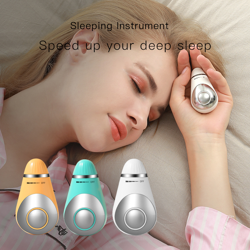 Bedroom Portable Sleep Aid Device Relax Microcurrent Physical Therapy Equipments Home Hand Held Sleep Instrument