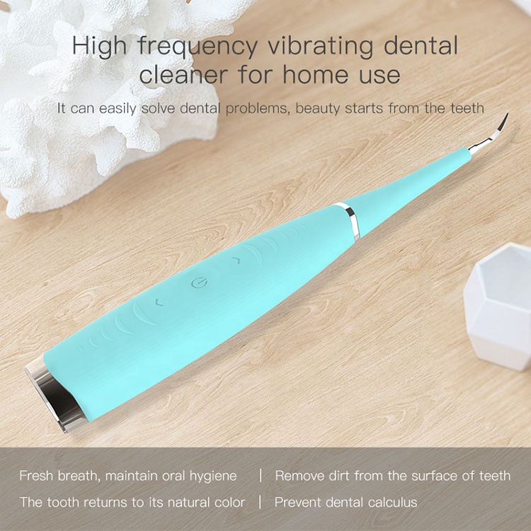 IPX6 Waterproof Oral Tooth Cleaner Vibrating Electric Teeth Cleaner