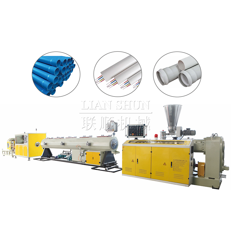 High output PVC pipe extrusion line