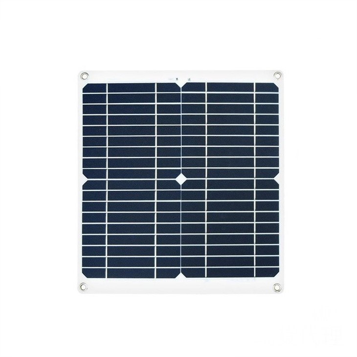 10 in 1 charging line 20W single crystal solar charging panel
