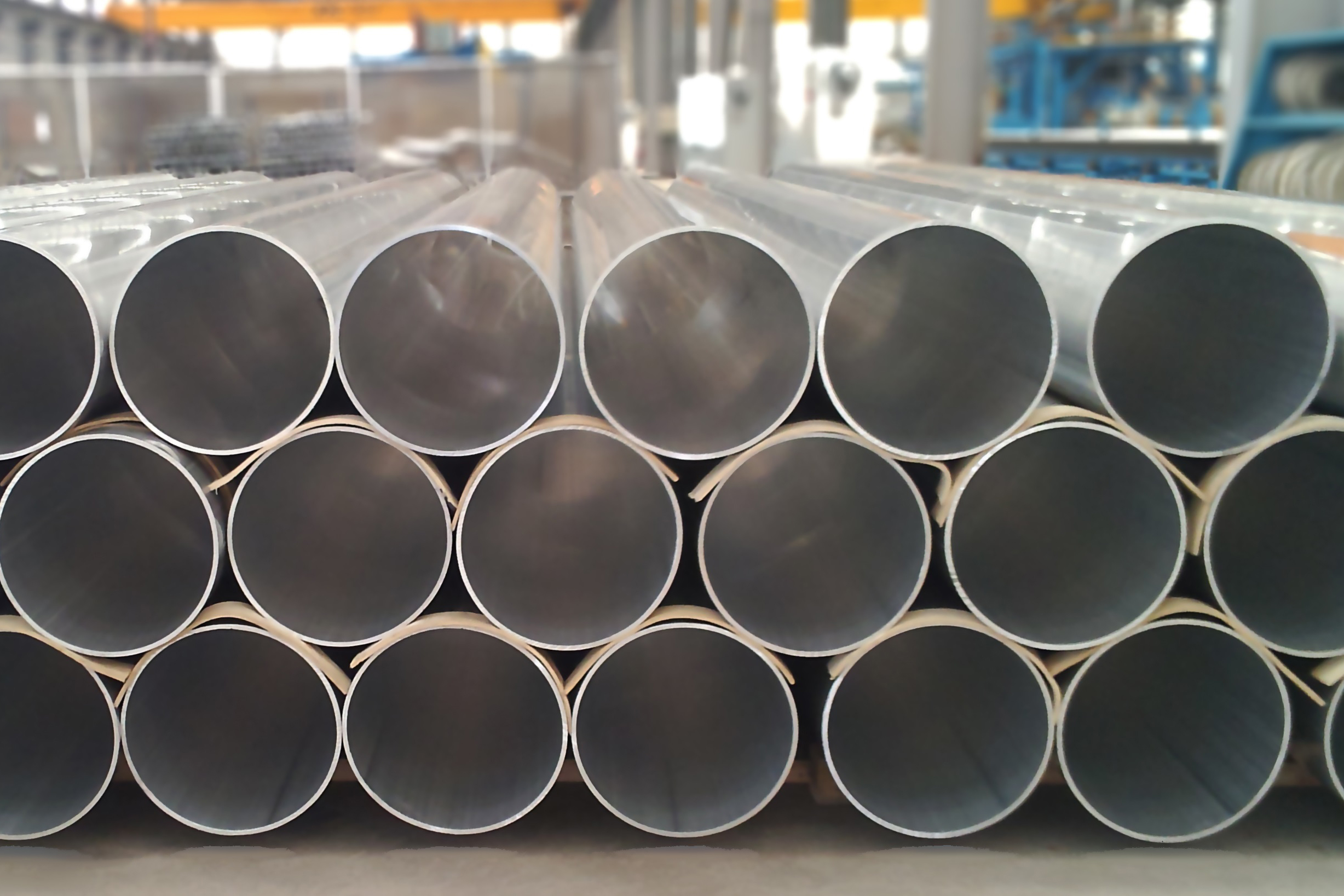 Extruded Aluminum Tube or Pipe for Electrical Engineering 