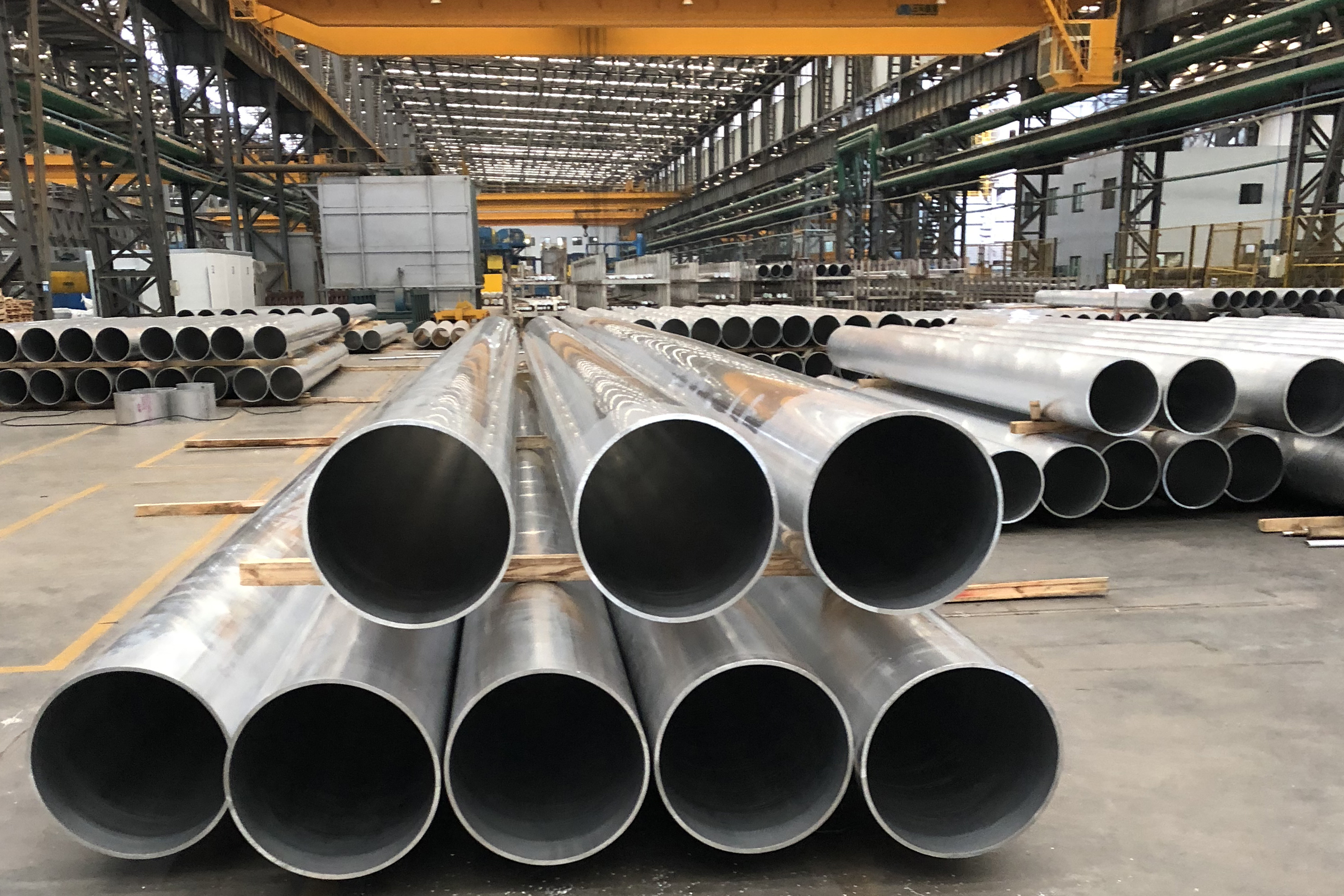 Extruded Aluminum Tube or Pipe for Electrical Engineering 