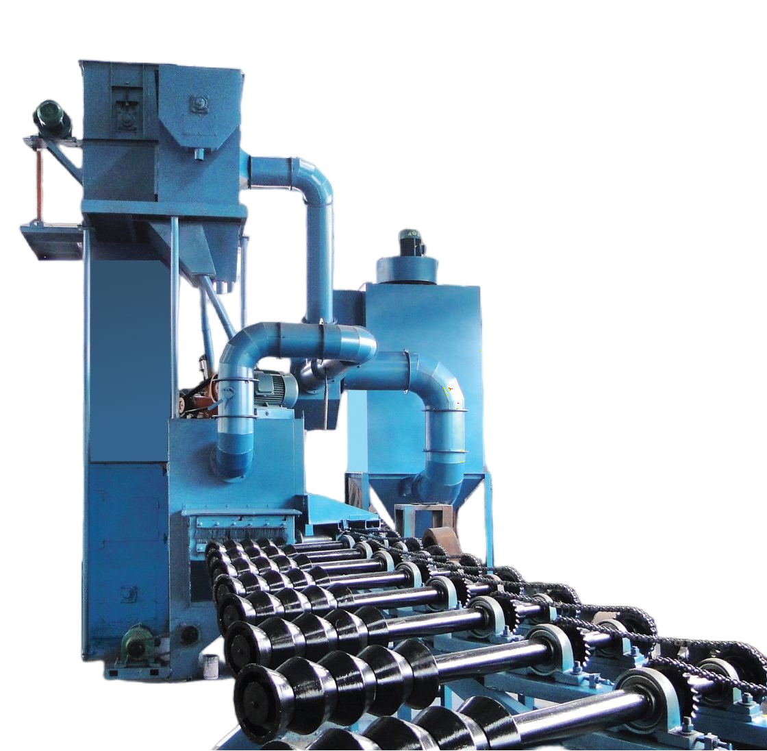 Steel Tube Shot Blasting Machines for outer Wall