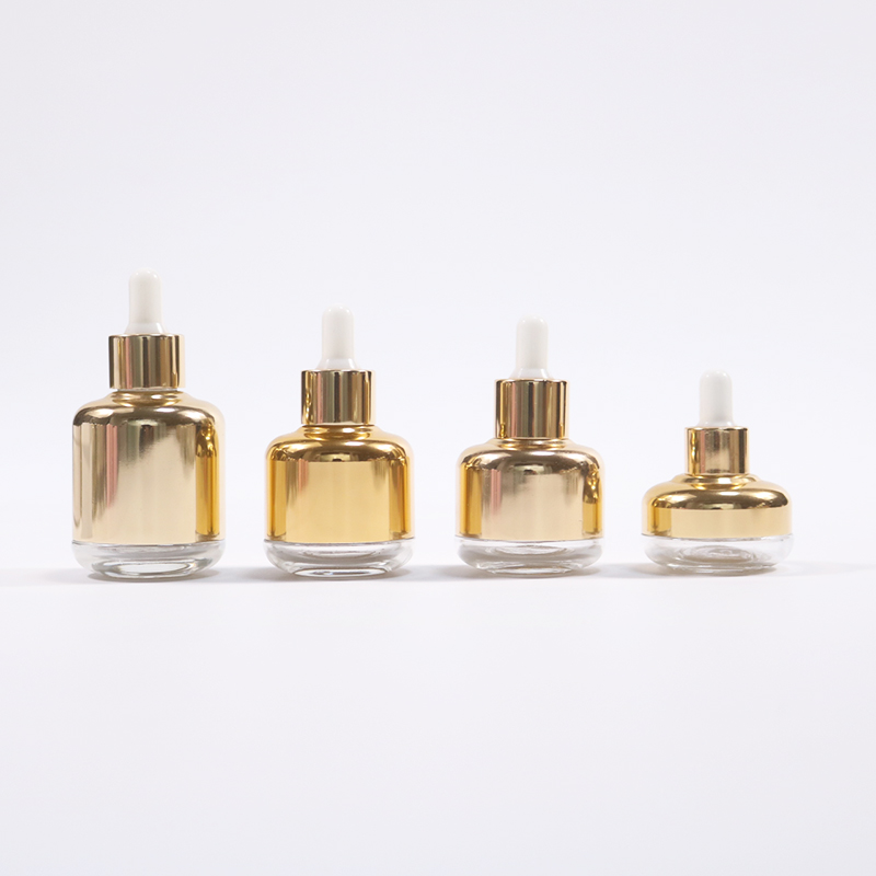 Luxury transparent cosmetic packaging for perfume lotion