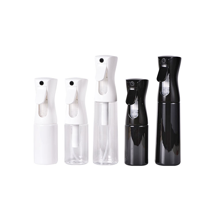 200ml 300ml pump pet sprayer plastic continuous fog hair spray bottle
