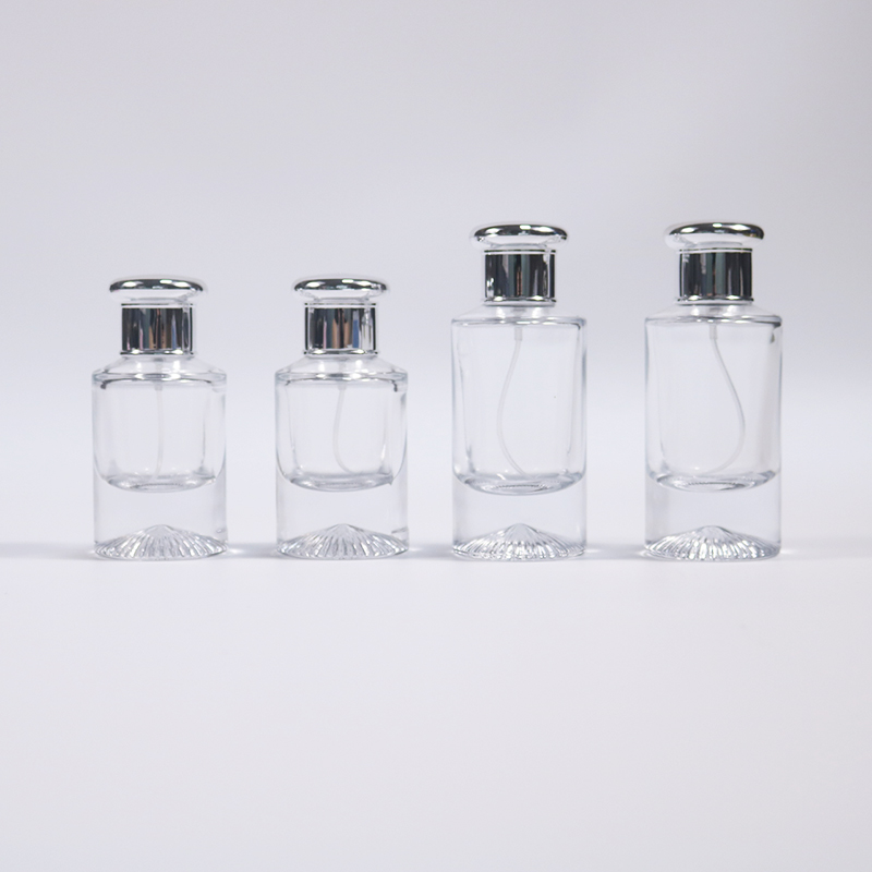 30ml 50ml Logo Custom Thick Bottom Glass Perfume Bottle