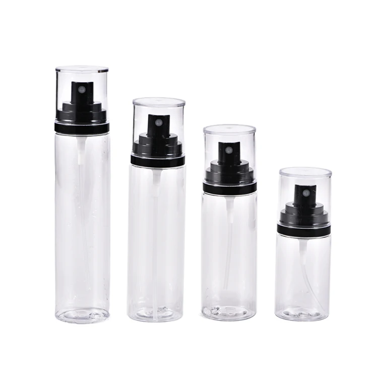 Spray bottle transparent plastic pump bottle