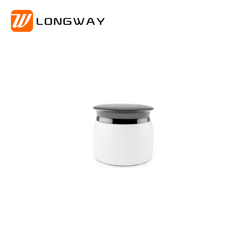 15g 30g White Plastic Double-Deck Cheap Cream Jar for Cosmetic Container Industry Use 30g