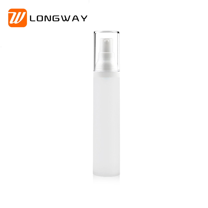 15ml 30ml 50ml PP plastic lotion airless pump bottle for cosmetic skin care cream packaging