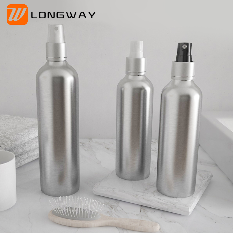30ml 50ml 100ml 120ml 150ml 250ml Metal Aluminum Bottle for Cosmetic Oil Empty Perfume spray bottle  