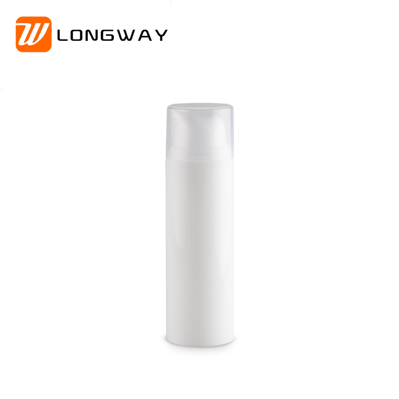 Factory direct selling  15ml  30ml  50ml can customize vacuum pump bottle PP airless pump bottle