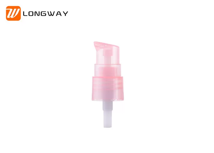 Non Spill 18/410 Plastic Lotion Pump For PP Cosmetic Bottles Treatment
