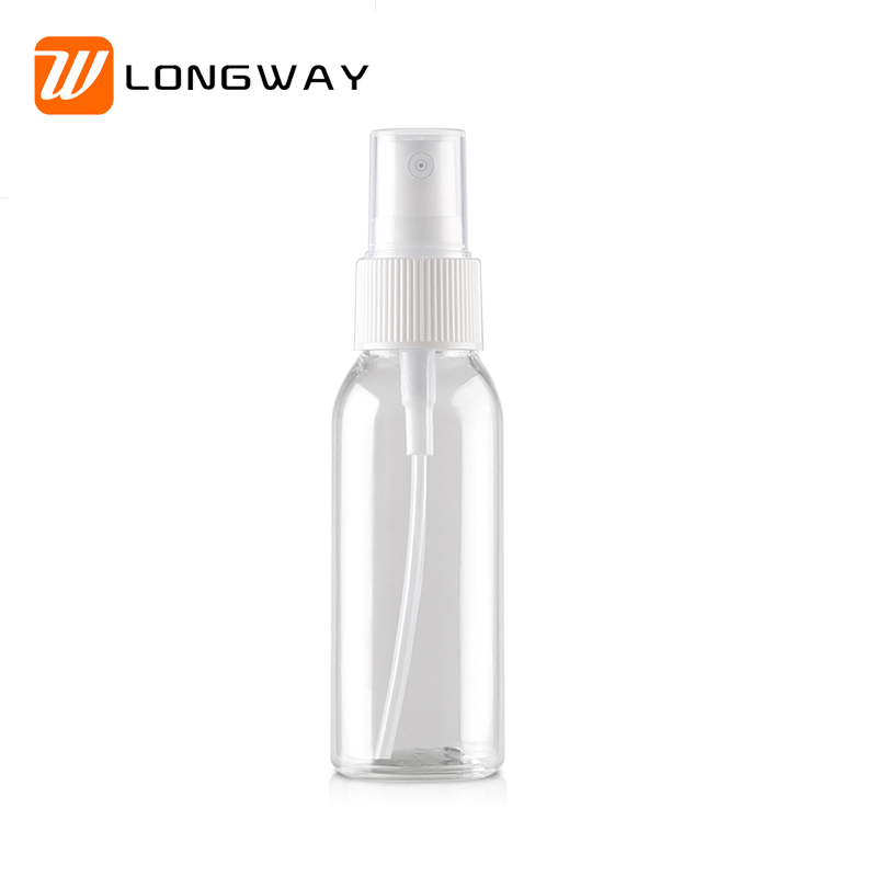 50ml small screw pump cosmetic body use empty plastic bottle