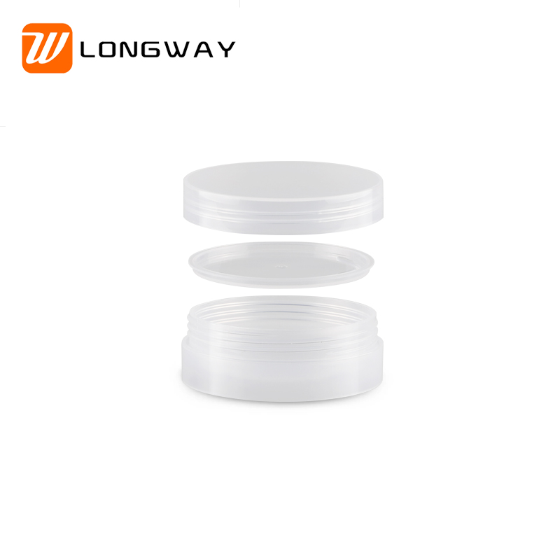 personal use skin care packaging 30g cosmetic jar empty plastic cream jar