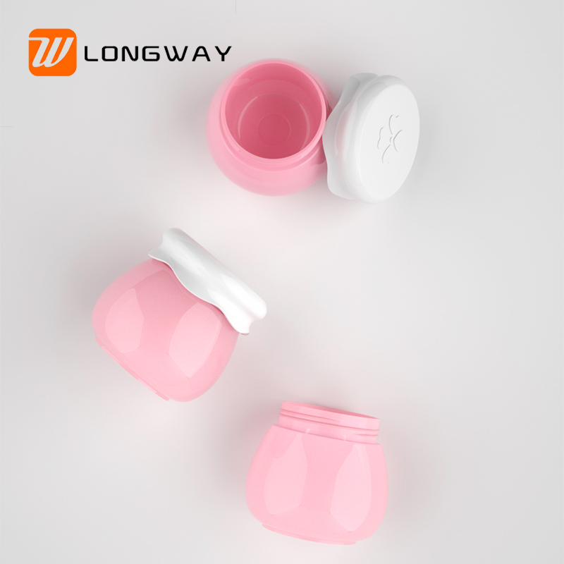 Longway 10g portable PP jam cream jar for cosmetic packaging     