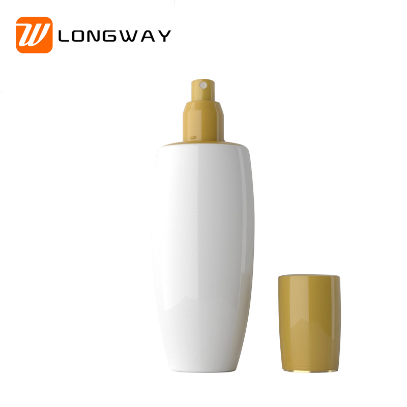 custom made 100/120/150ml luxury cosmetic pet plastic spray bottle