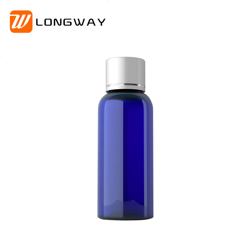 Plastic 50ml empty spray pocket bottle with aluminimum cap  