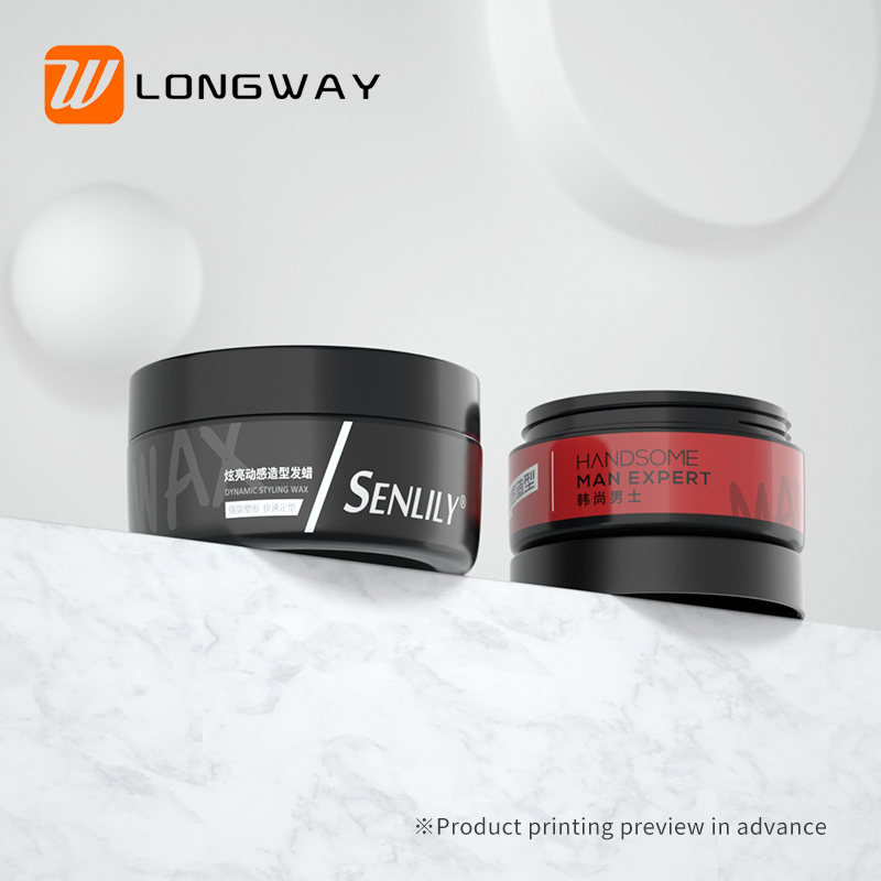 high-end small round thick wall PP cosmetic plastic jars