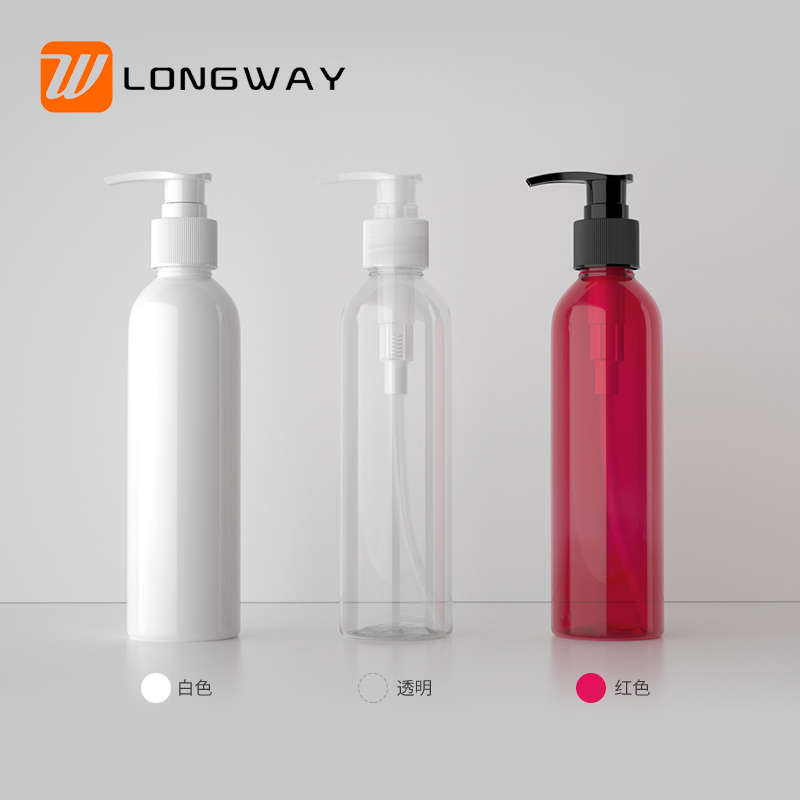  250ml Wholesale Plastic Lotion Pump Bottle Sets Soap Dispenser Screw Lock Up-Down Lock Customized Pump