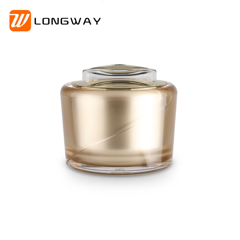  50g empty round acrylic jar for cosmetics