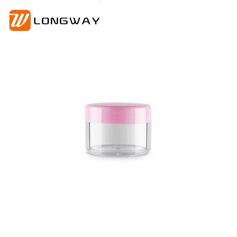 15g Plastic PS Small Cream Jar Colorful Empty Cosmetic Packaging Jar