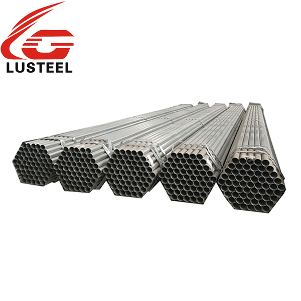 Galvanized round steel pipe gi seamless carbon steel tubes