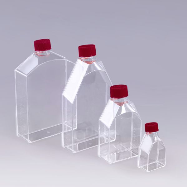  Cell Culture Square Flask with Vent or Sealing Cap