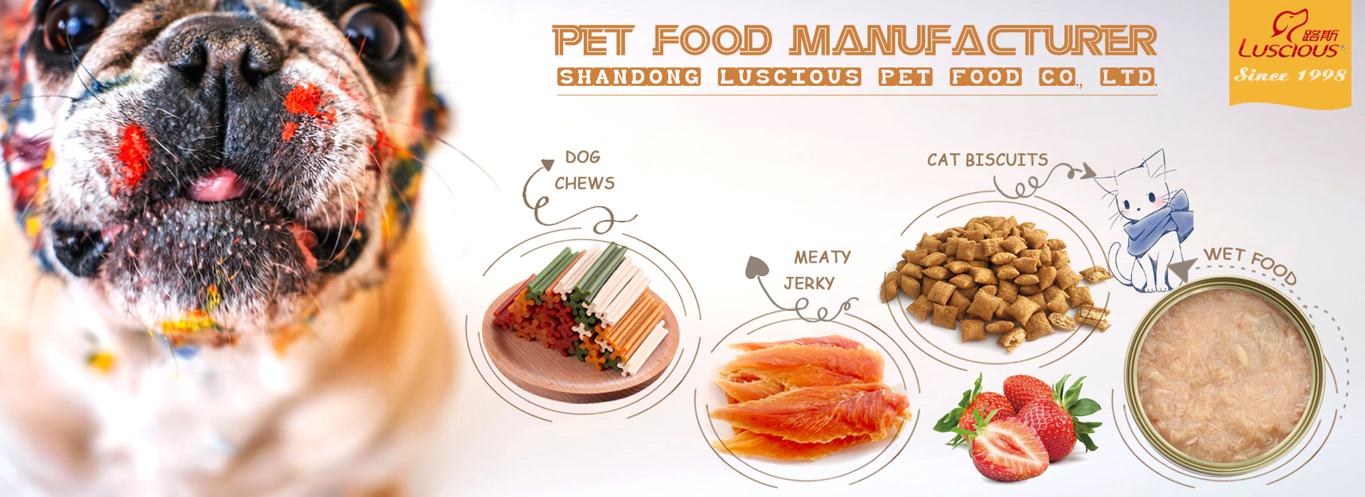 Dog Food, Cat Food, Pet Food, Pet Treats - Luscious