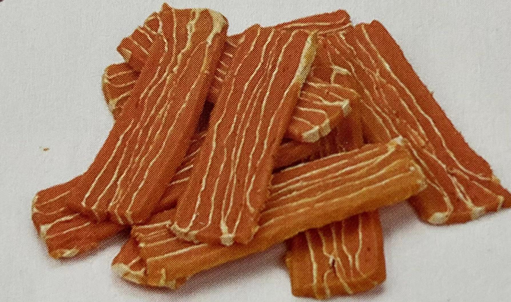Snowflakes salmon slices