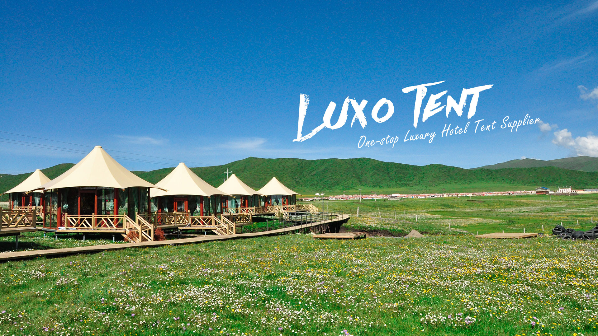 Hotel Tent, Luxury Hotel Tent, Resort Tent - LUXO TENT