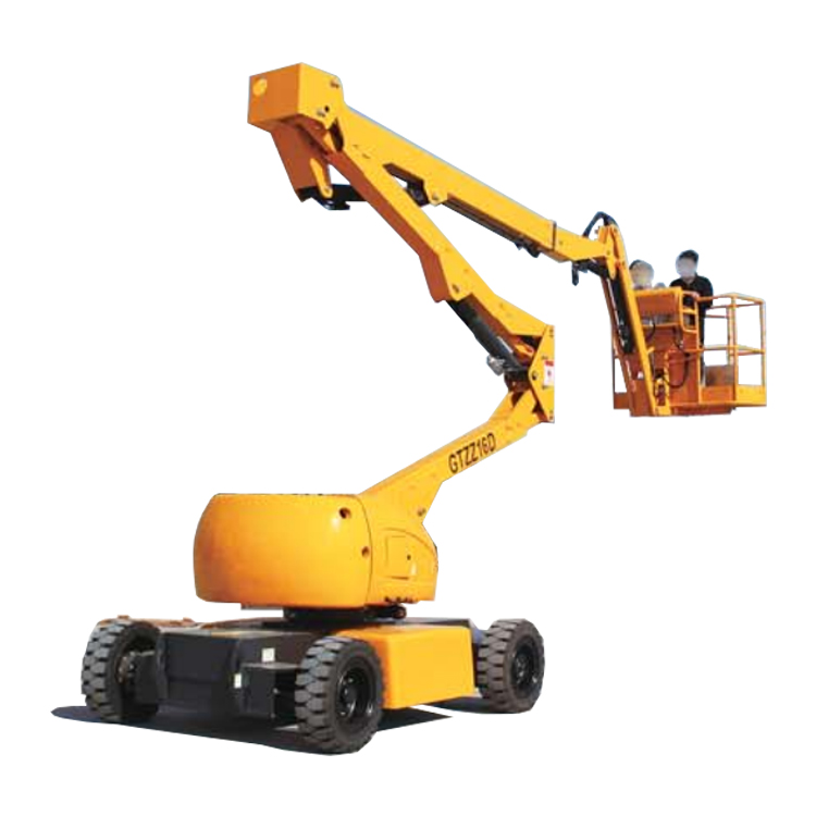 Self Propelled Curved Arm Lifting Platform Electric Curved Arm Aerial Work Vehicle