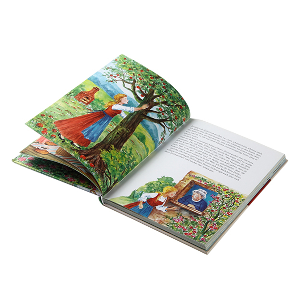 Educational hardcover childkids book printing services for childrens