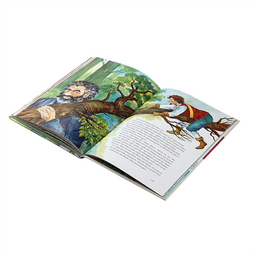 Educational hardcover childkids book printing services for childrens