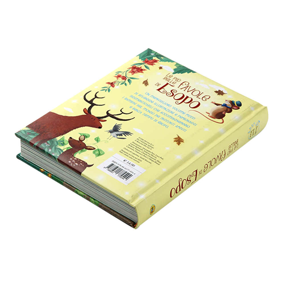 Educational hardcover childkids book printing services for childrens