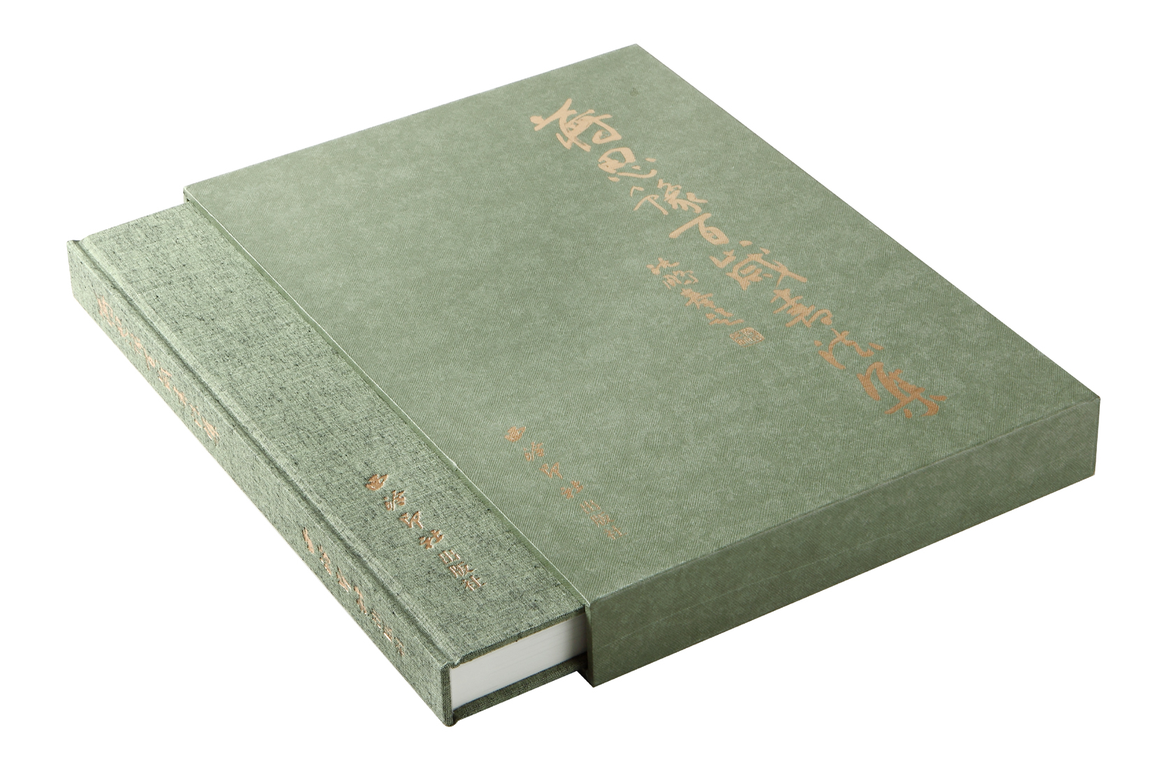 Fast delivery well-designed a3 a4 hardcover book with slipcase printing services